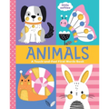 Animals: A Touch-And-Feel First Words Book: A Little Softies Board Book
