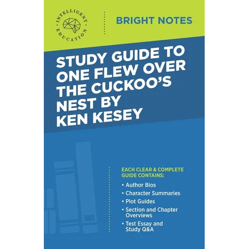 Study Guide to One Flew Over the Cuckoo's Nest by Ken Kesey