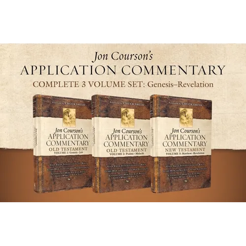 Jon Courson's Application Commentary, Complete 3-Volume Set: Genesis - Revelation