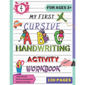 My First Cursive ABC Handwriting Activity Workbook: Alphabet Handwriting Practice workbook for kids. Pre-Handwriting Activity Book. Learning Cursive f