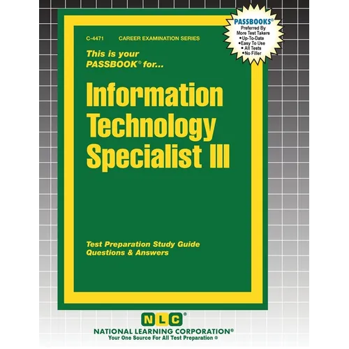 Information Technology Specialist III