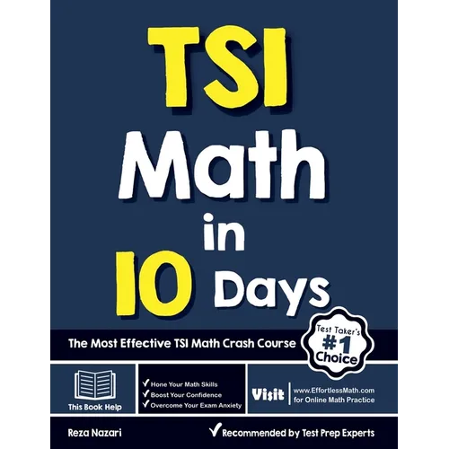 TSI Math in 10 Days: The Most Effective TSI Math Crash Course