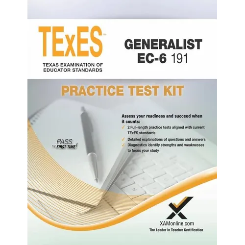 TExES Generalist Ec-6 191 Practice Test Kit