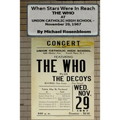 When Stars Were In Reach: The Who at Union Catholic High School - November 29, 1967 (Black and White Version)