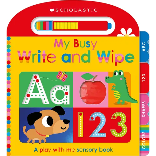 My Busy Write-And-Wipe: Scholastic Early Learners