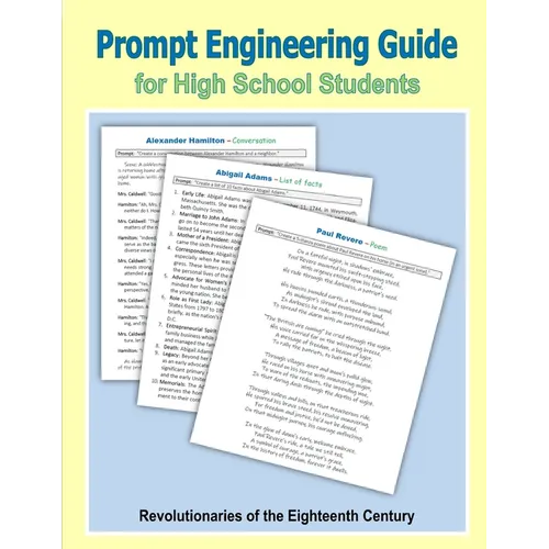 Prompt Engineering Guide for High School Students - Revolutionaries of the Eighteenth Century