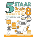 5 STAAR Grade 8 Math Practice Tests: Extra Practice to Help Achieve an Excellent Score