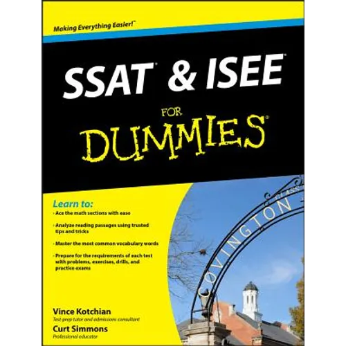 SSAT and ISEE For Dummies