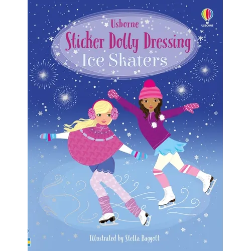 Sticker Dolly Dressing Ice Skaters