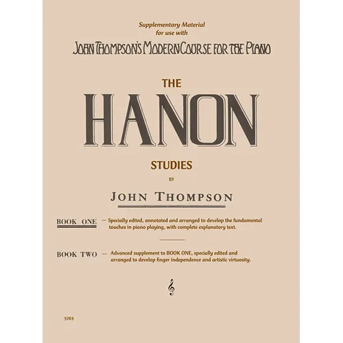 Hanon Studies - Book 1: Elementary Level