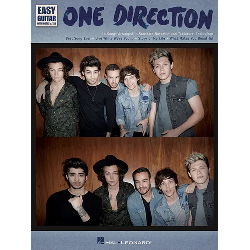 One Direction - Easy Guitar with Tab: Easy Guitar with Notes & Tab