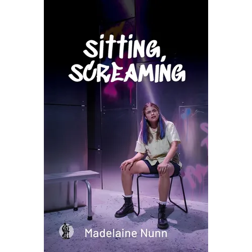 sitting, screaming
