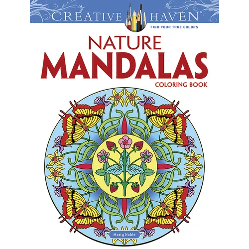 Creative Haven Nature Mandalas Coloring Book