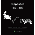 Opposites: High-Contrast Baby Book English + Mandarin Chinese, with Hakka + Taiwanese Part of the Learn to Look Set