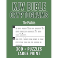 KJV Bible Cryptograms Large Print: The Psalms