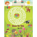 Mazes For Kids Ages 8-10: Maze Activity Book With 40 Mazes and Solving Problem. Mazes For Boys and Girls.