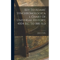 Key To Adams' Synchronological Chart Of Universal History, 4004 B.c. To 1881 A.d