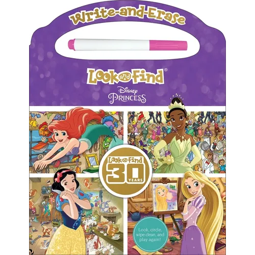 Disney Princess: Write-And-Erase Look and Find