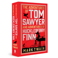 The Adventures of Tom Sawyer & Adventures of Huckleberry Finn: Deluxe Hardbound Edition
