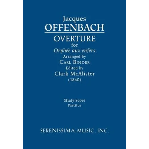 Overture for 'Orphée aux enfers': Study score