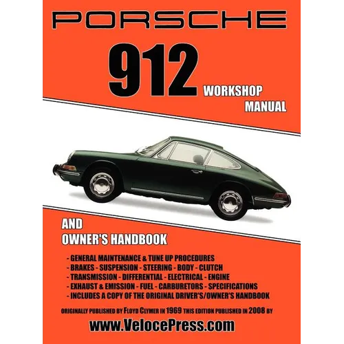 Porsche 912 Workshop Manual 1965-1968