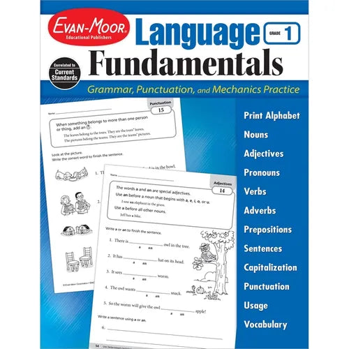 Language Fundamentals, Grade 1