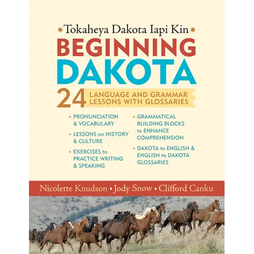 Beginning Dakota/Tokaheya Dakota Iapi Kin: 24 Language and Grammar Lessons with Glossaries