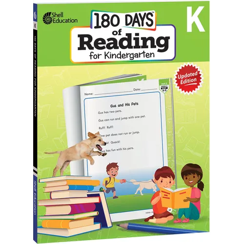 180 Days(tm) Reading for Kindergarten, 2nd Edition: Practice, Assess, Diagnose
