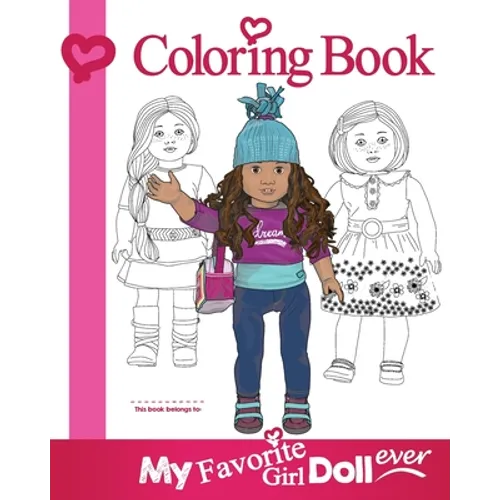My Favorite Girl Doll Ever Coloring Book