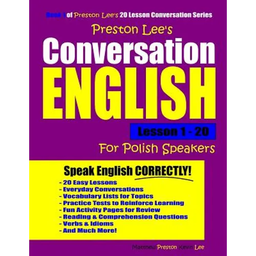 Preston Lee's Conversation English For Polish Speakers Lesson 1 - 20
