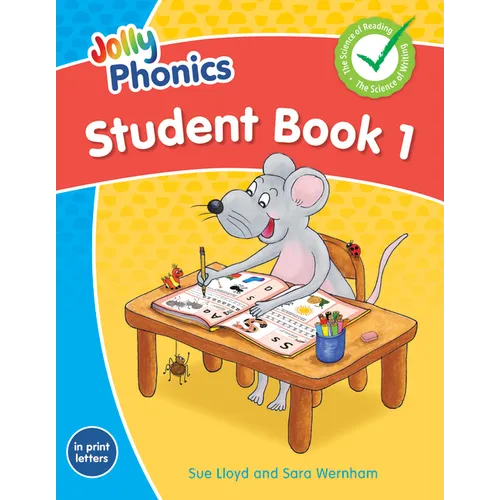 Jolly Phonics Student Book 1: In Print Letters (American English Edition)