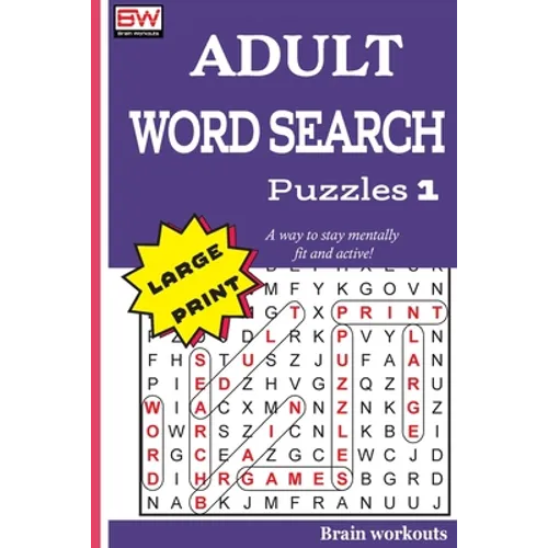 ADULT WORD SEARCH Puzzles 1