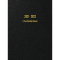 2021 - 2022 2-Year Monthly Planner: 24-Month Calendar (Black)