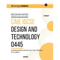 Design and Technology - Resistant Materials: Student Revision Notes - Cambridge - IGCSE