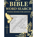Bible Word Search Puzzle Books for Adults: 100 Extra Large Bible Word Search Puzzles