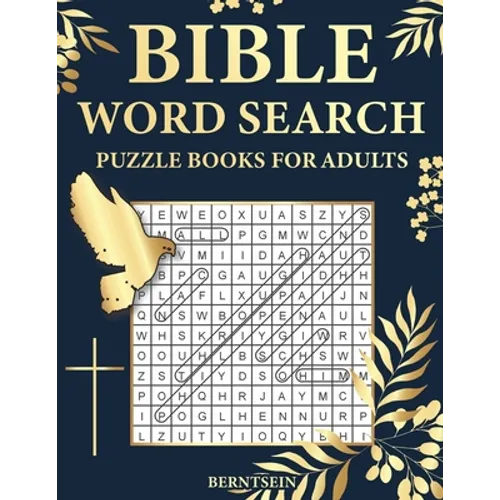 Bible Word Search Puzzle Books for Adults: 100 Extra Large Bible Word Search Puzzles