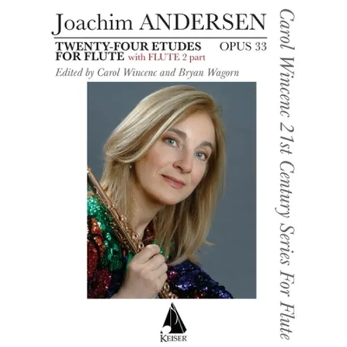 Twenty-Four Etudes for Flute, Op. 33: With Flute 2 Part Carol Wincenc 21st Century Series for Flute