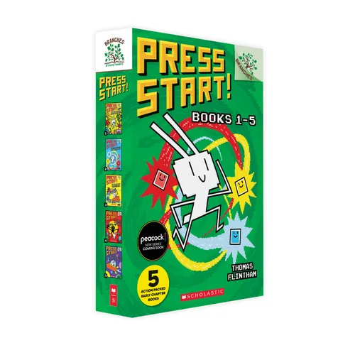 Press Start!, Books 1-5: A Branches Box Set