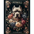Pitbull Coloring book: Celebrate the beauty and strength of Dogs with our majestic illustrations. From regal poses to playful moments
