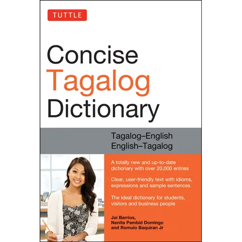 Tuttle Concise Tagalog Dictionary: Tagalog-English English-Tagalog (Over 20,000 Entries)