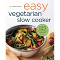Easy Vegetarian Slow Cooker Cookbook: 125 Fix-And-Forget Vegetarian Recipes