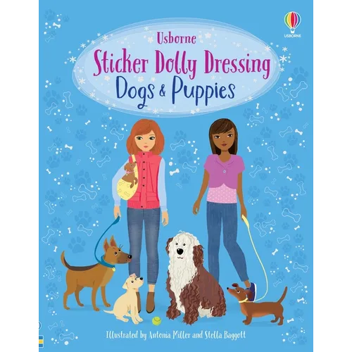 Sticker Dolly Dressing Dogs and Puppies
