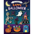 Happy Halloween Coloring and Activity Book