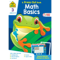 School Zone Math Basics Grade 3 Press-Out Workbook