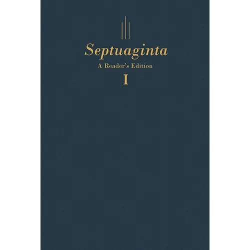 Septuaginta: A Reader's Edition, Hardcover (2 Vols)