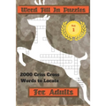 Word Fill In Puzzles For Adults: 2000 Criss Cross Words To Locate