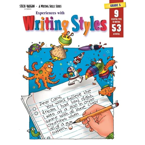 Experiences with Writing Styles Reproducible Grade 5