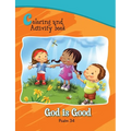 Psalm 34 Coloring and Activity Book: God is Good