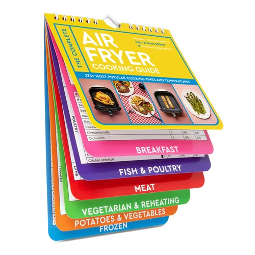 The Complete Air Fryer Cooking Guide: 275+ Most Popular Cooking Times and Temperatures - The Sunday Times Bestseller