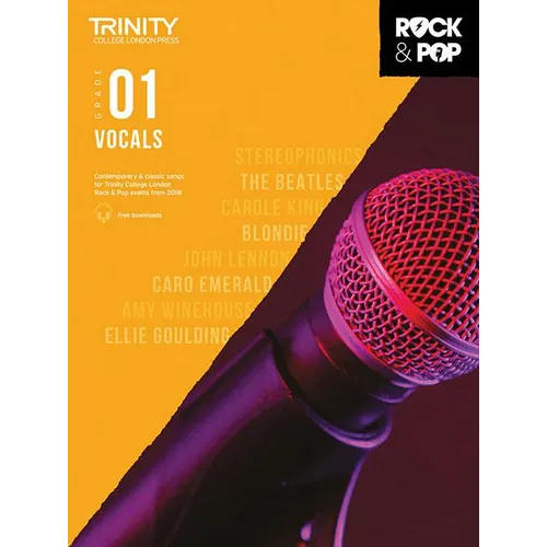 Trinity Rock & Pop 2018 Vocals: Grade 1